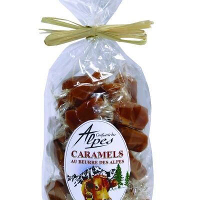 SACHET CARAMEL PAPILLOTE AU BEURRE DES ALPES