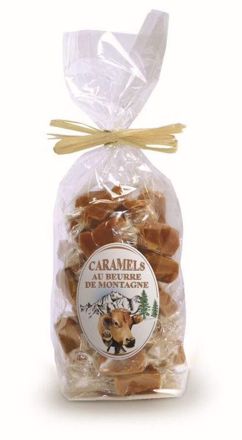 SACHET DE CARAMELS AU BEURRE DE MONTAGNE