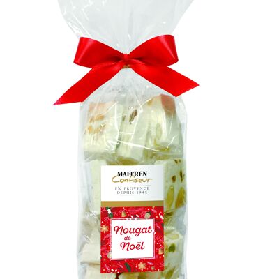 Sachet nougat de Noel