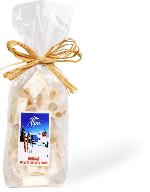 Sachet Alpes - Nougat miel de Montagne