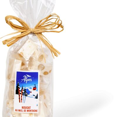 Sachet Alpes - Nougat miel de Montagne