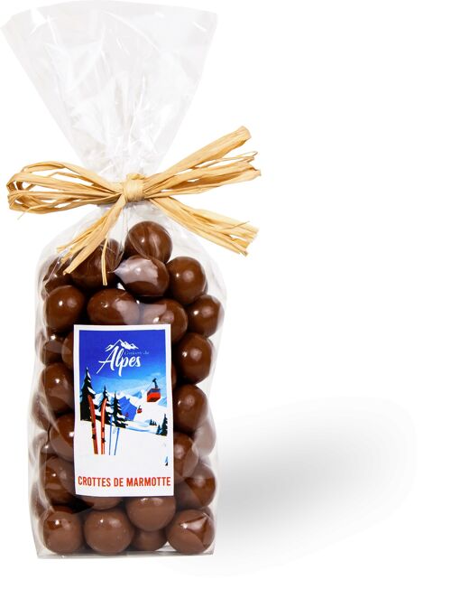 Sachet Alpes - Crottes de Marmotte - billes lait