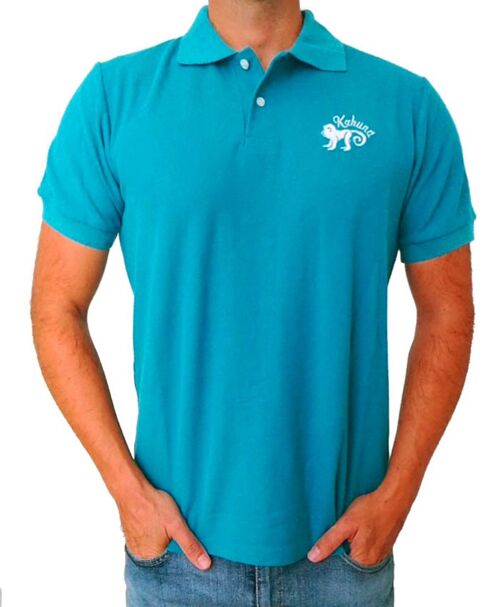 Turquoise Blue Polo shirt