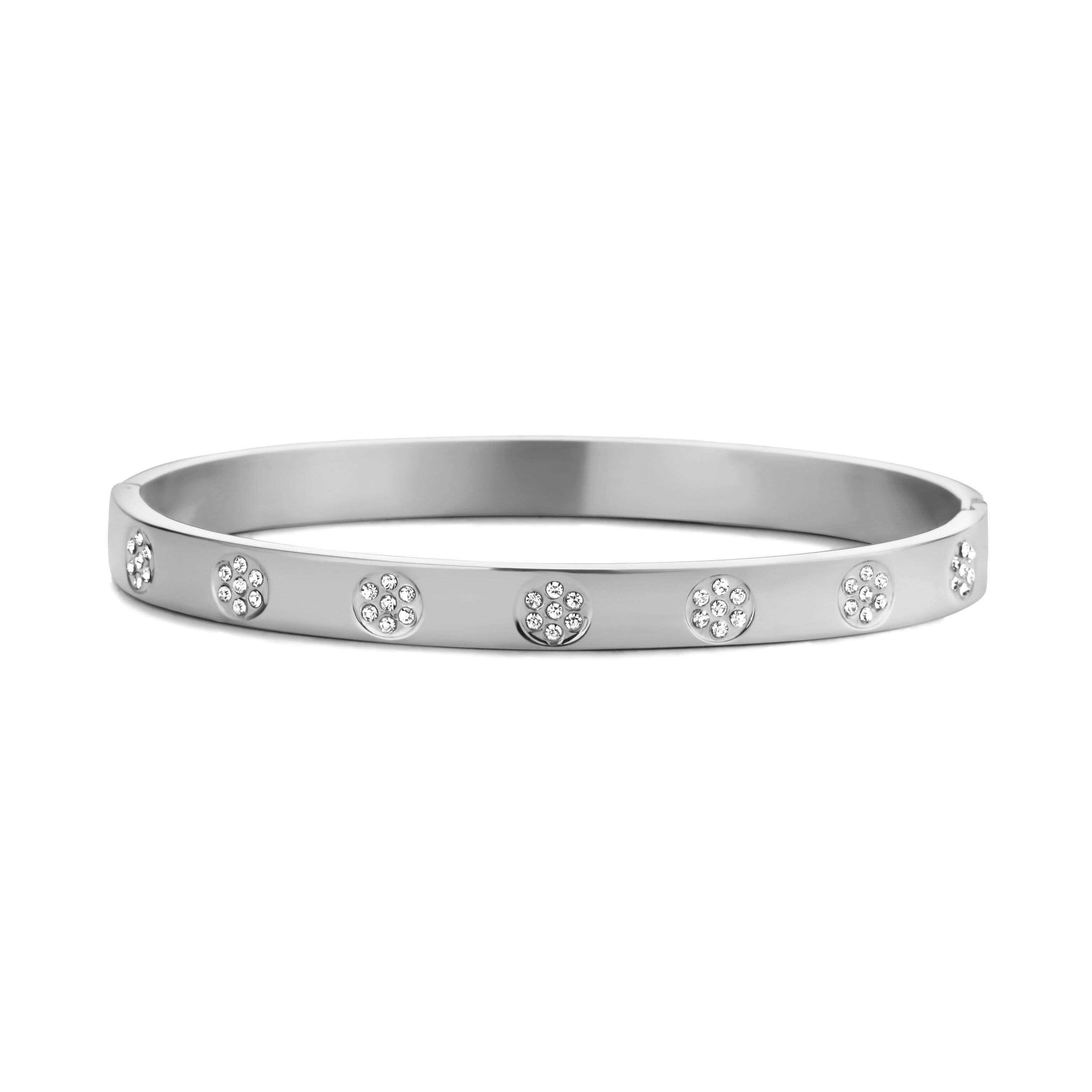 CO88 bangle con pietre bianche ips