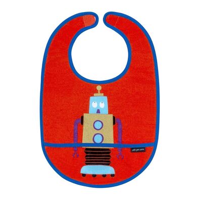 COAT A OLIO BIB LES ROBOTS ROUGE