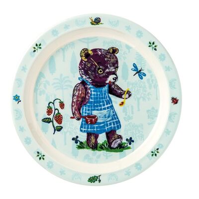 BABY PLATE BOUCLE D'OR BLUE Ø 21cm