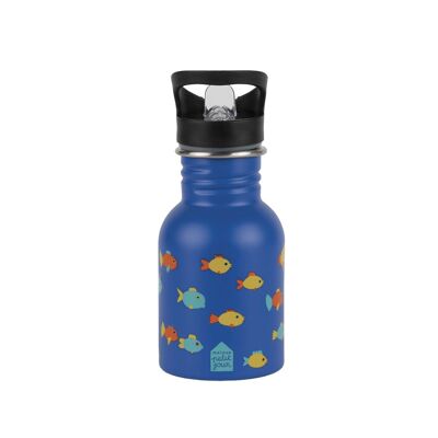 PESCE IN BOTTIGLIA PICCOLO IN ACCIAIO INOX (0,35L)