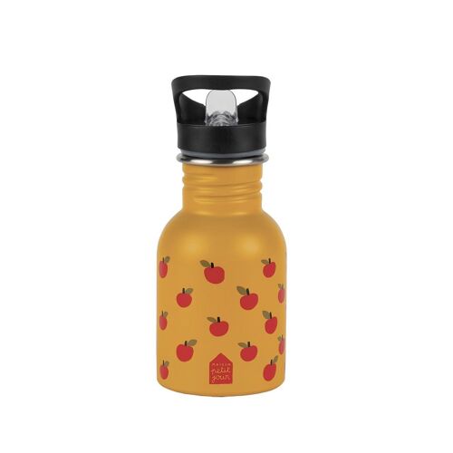 PETITE GOURDE EN INOX LES POMMES (0.35L)