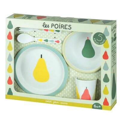 COFFRET CADEAU 5 PIÈCES LES POIRES