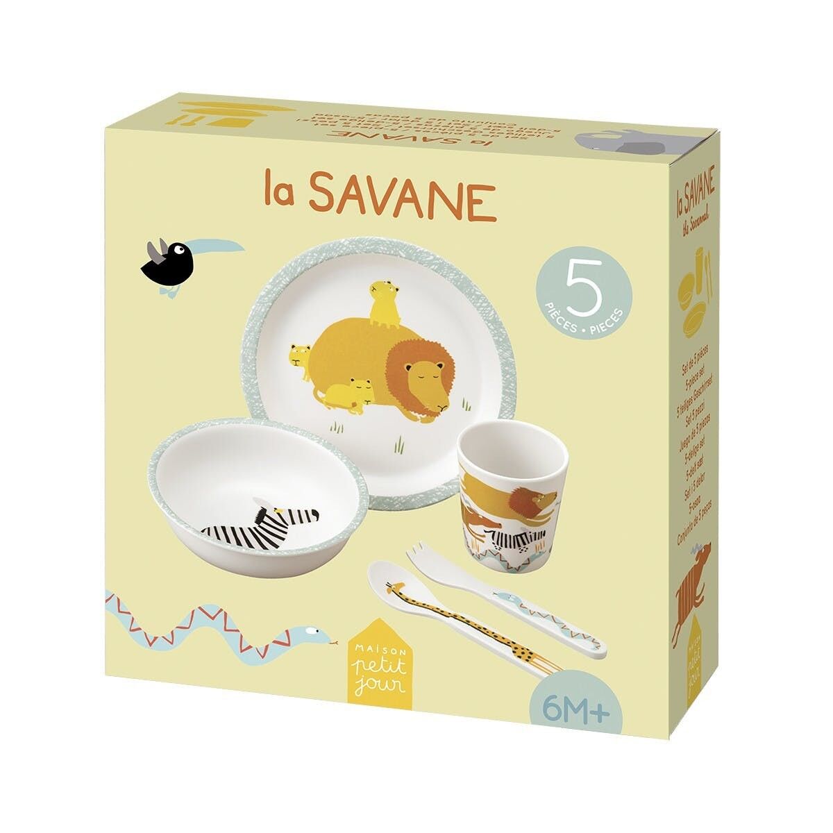 COFFRET CADEAU 5 PIÈCES LA SAVANE