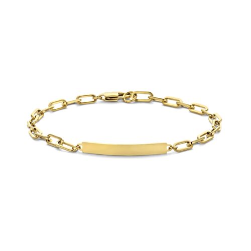 CO88 bracelet large link chain with bar ipg