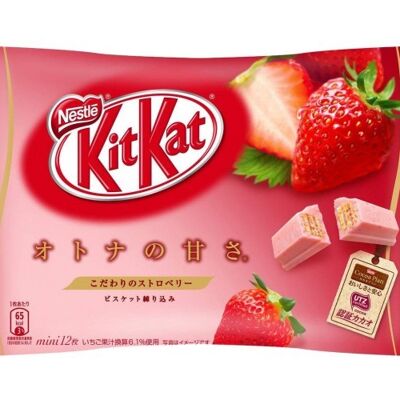 Mini Strawberry Japanese Kit Kat.-Nr