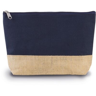 Navy Mourillon clutch