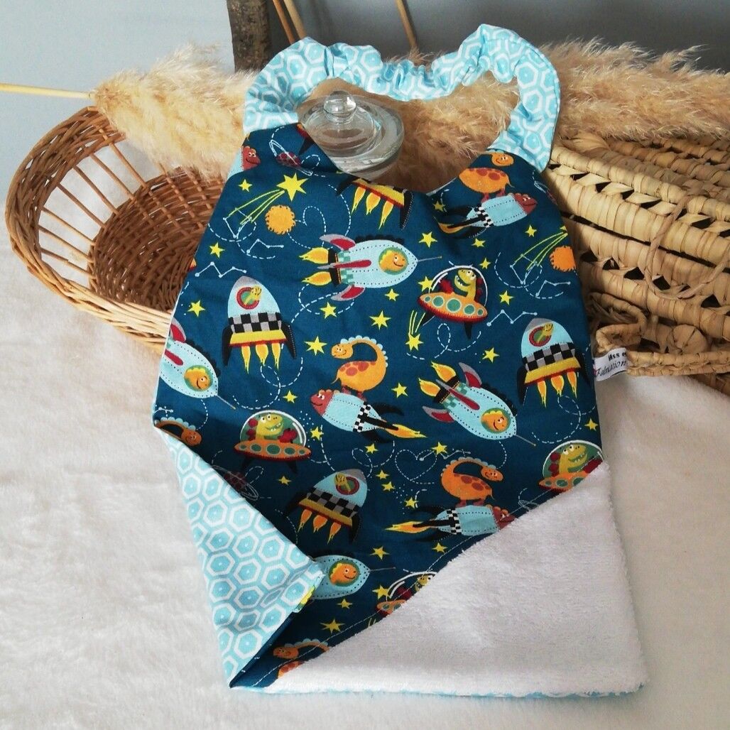 Asciugamano elastico dinosauri a razzo