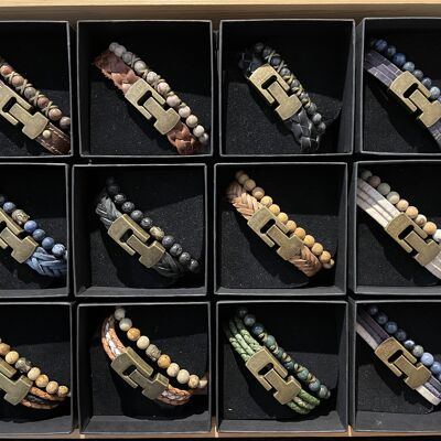 Display Bronze Men's bracelets