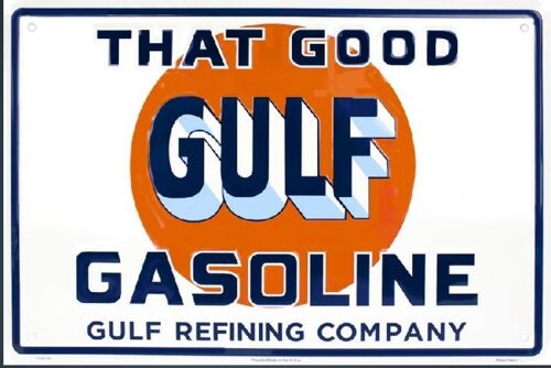 US Schild: That Good GULF Gasoline