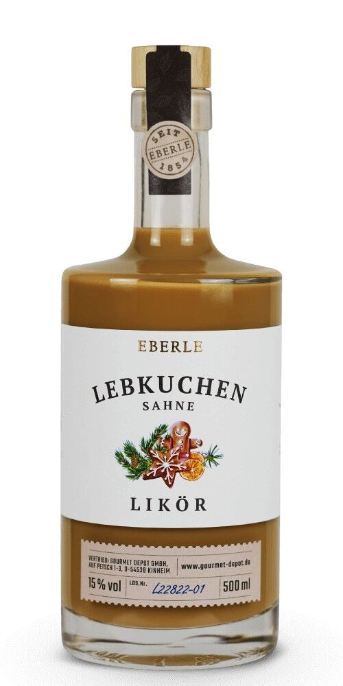 Liquore alla crema di pan di zenzero EBERLE