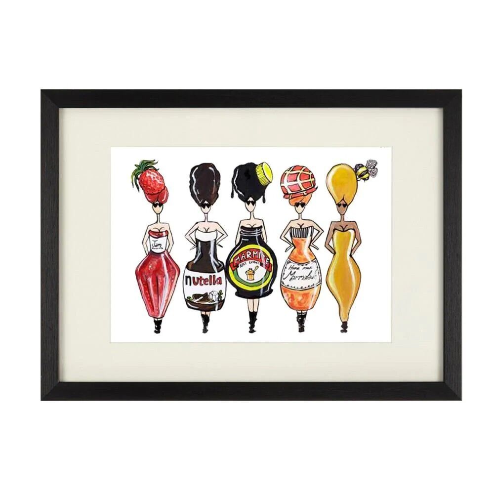 FRAMED BREAKFAST SPREADS PRINT