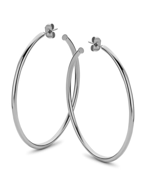 Stainless steel hoops earring 45mm