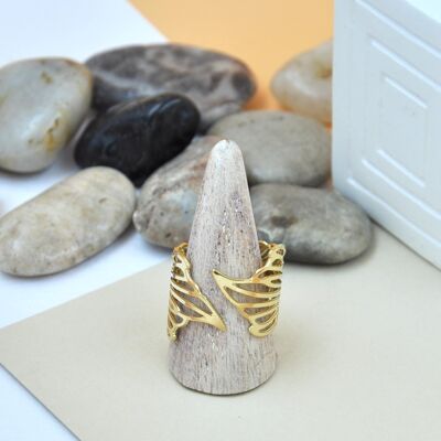 Gold Plated Koi Ring