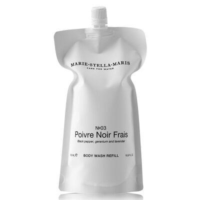 Body Wash Poivre Noir Frais - NAVULLING 500 ml