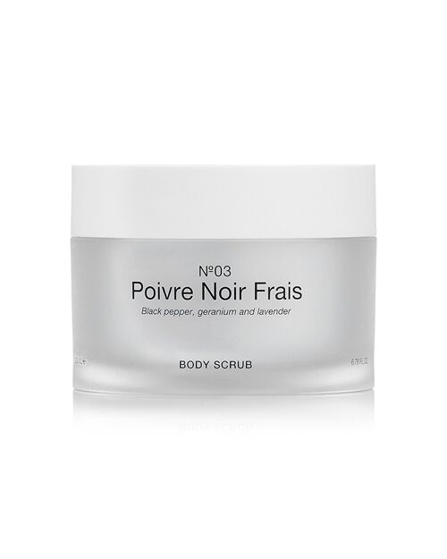 Body Scrub Poivre Noir Frais 200 ml