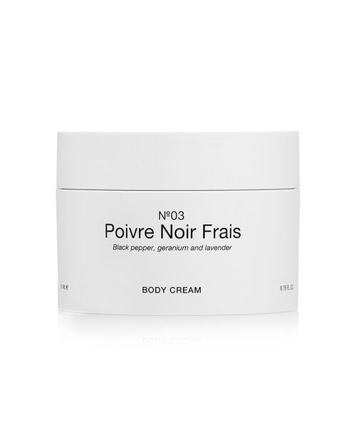 Body Cream Poivre Noir Frais 200 ml