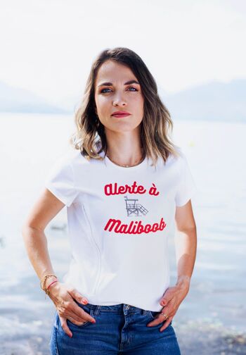 T-shirt Allaitement "ALERTE À MALIBOOB" 1