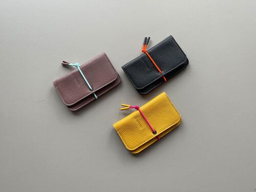 KNOT wallet - leather - limited colors