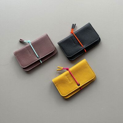 KNOT wallet - leather - limited colors