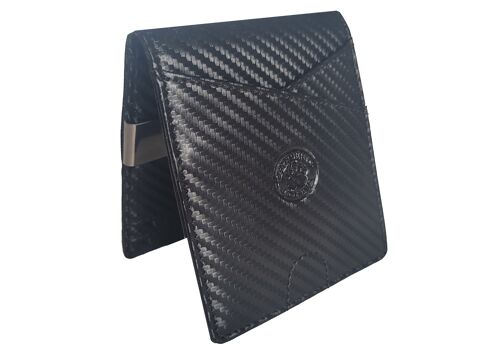 Wallet with Money Clip (Carbon)