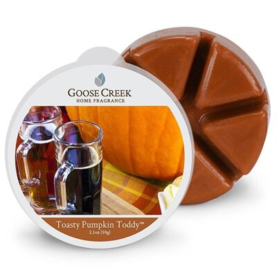 Toasty Pumpkin Toddy Goose Creek Candle® Cera fusa