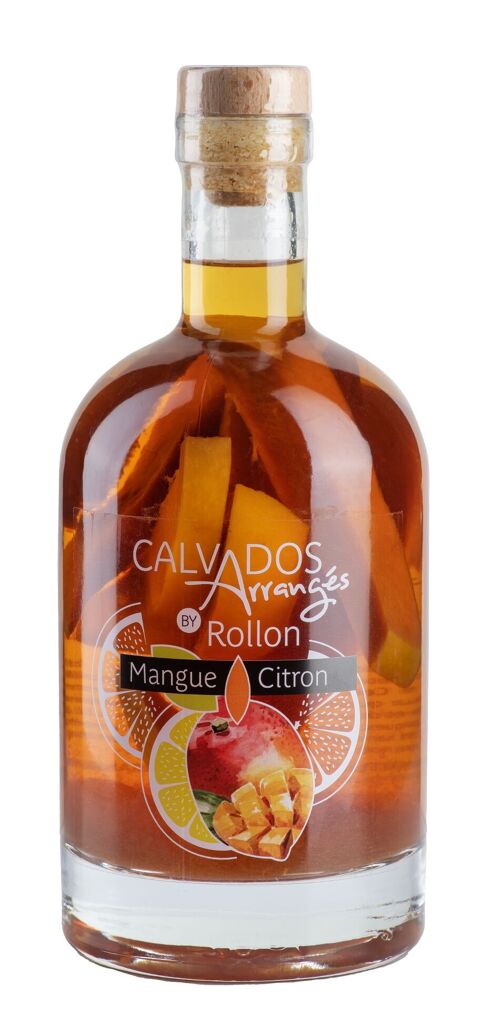 Calvados Arrangé By Rollon Mangue Citron 35cl