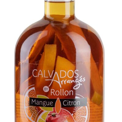 Arrangierter Calvados von Rollon Mango Lemon 35cl