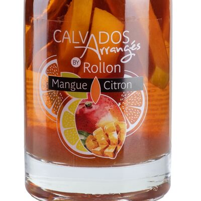 Arrangierter Calvados von Rollon Mango Lemon 35cl