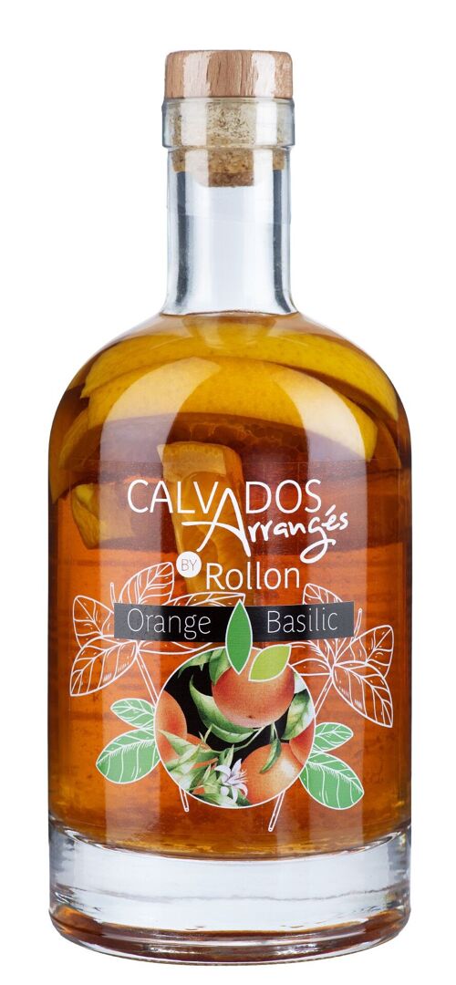 Calvados Arrangé By Rollon Orange Basilic 70cl