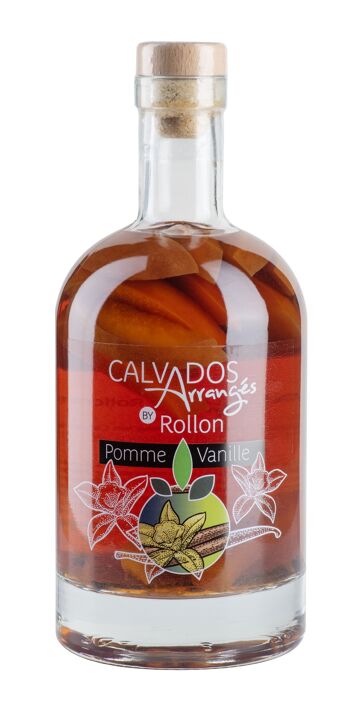 Calvados Arrangé By Rollon Pomme Vanille 70cl