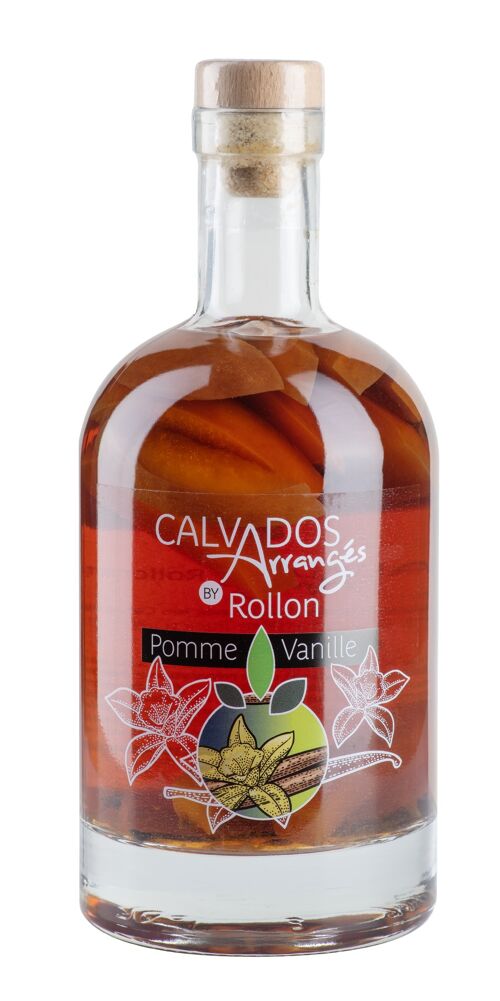 Calvados Arrangé By Rollon Pomme Vanille 35cl