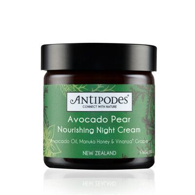 CREMA DE NOCHE NUTRITIVA AGUACATE PERA