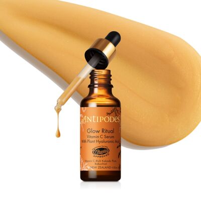 GLOW RITUAL SIERO CON VITAMINA C E ACIDO IALURONICO VEGETALE