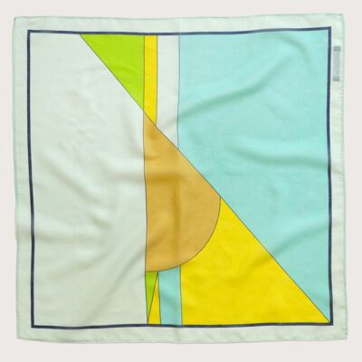 Santiago cloth, silk-cotton blend, 60x60 cm
