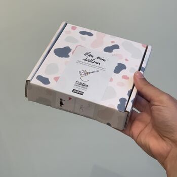 Box mini tableau - Peins ta toile en pas-à-pas ! - La Vague d'Hokusai - lot de 5 5