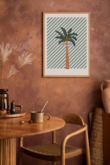 Paradis des palmiers - Affiche A3 2