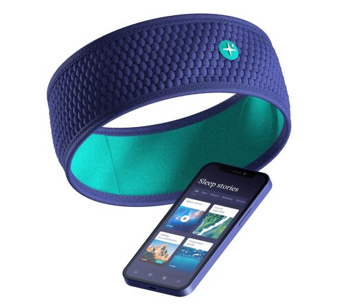 Hoomband - Wireless Bluetooth Headband for Sleep, Travel, Meditation - Lifteime access to +100h of audio content