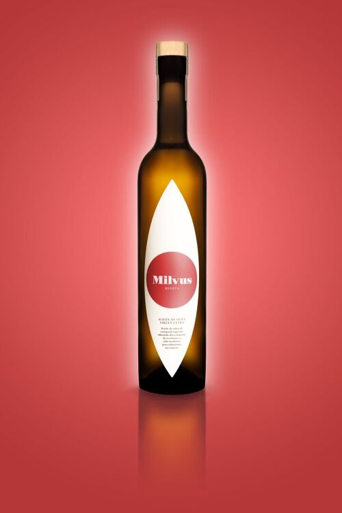 ACEITE DE OLIVA VIRGEN EXTRA – ROYETA – MILVUS – Botella 500 ml
