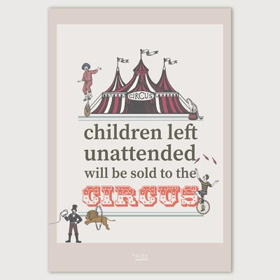 Circus City - Poster A3