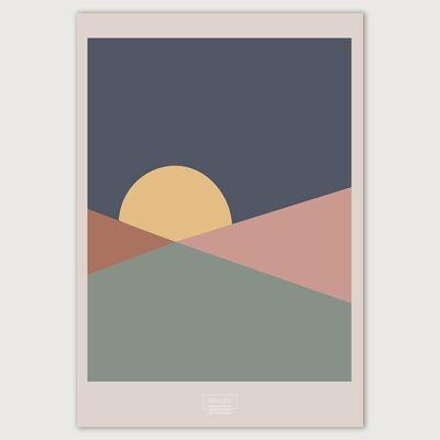 Sonnenaufgang - A3-Poster
