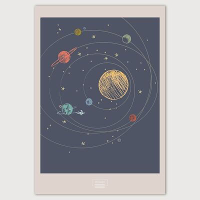 Planet Party - Poster A3