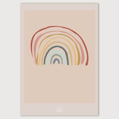 Regenbogen dein Tag – A3-Poster