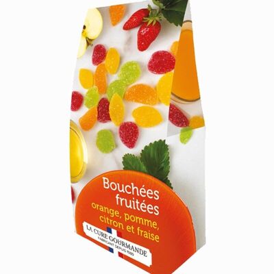 Bolsas de bocados de frutas de 280gr